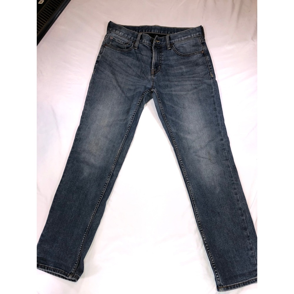 Levis 511 Slim Fit Mens Jeans Medium Wash Blue Denim 32x29 00787